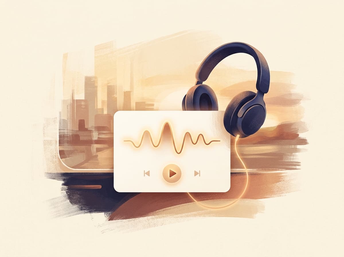 Replay as audio